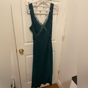 Reformation Chania Silk Dress